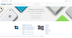Desktop Screenshot of macusato.it