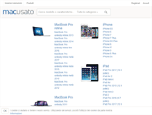 Tablet Screenshot of macusato.it